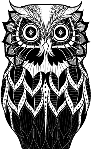 Patterned Owl