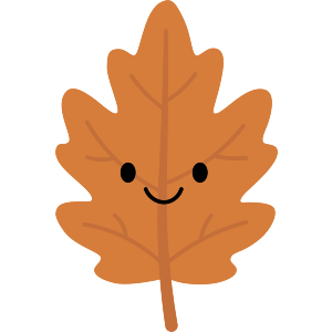 Happy Autumn Leaf