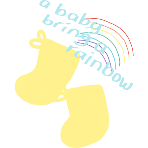 A Baby Brings A Rainbow