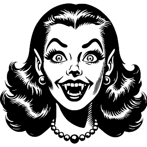 Funny Vampire Girl
