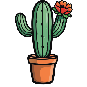 One Flower Cactus