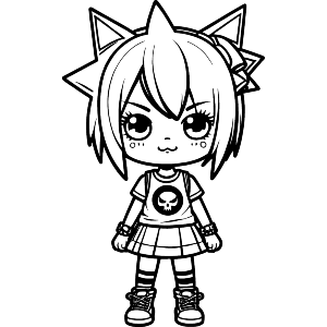 Cute Punk Girl