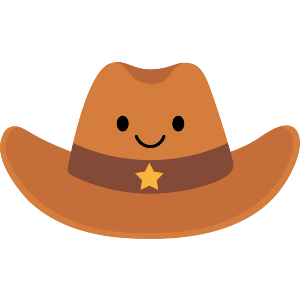 Happy Cowboy Hat