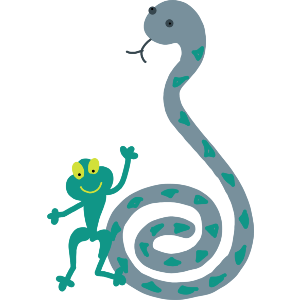 Frog And A Snake