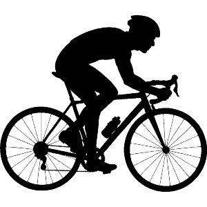 Cyclist Silhouette 