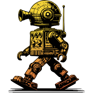 Retro Toy Robot