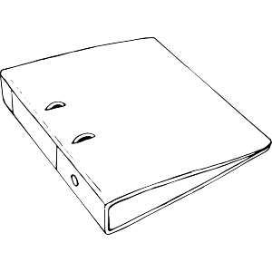 Single Ring Binder