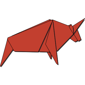 Origami Bull