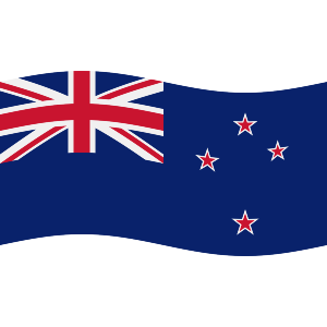Waving New Zealand Flag