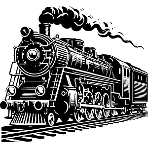 Steam Railway Locomotive