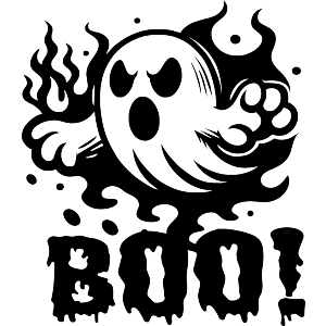 BOO! Halloween Ghost