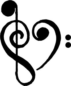 Heart Music Note