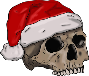 Christmas Skull