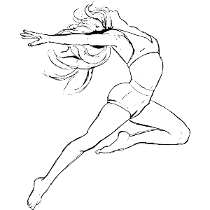Dancer Leaping
