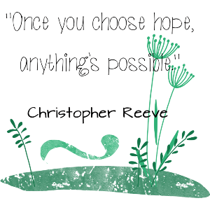Once You Choose Hope, Anything