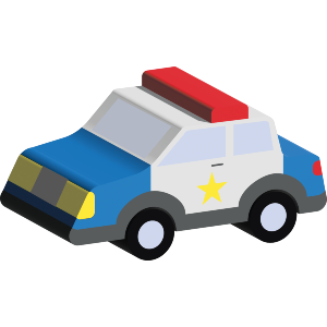 Toy Police Car