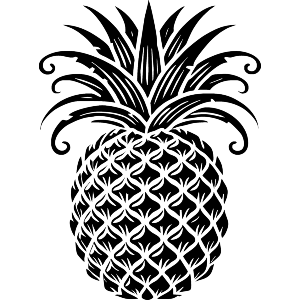 Stylised Pineapple