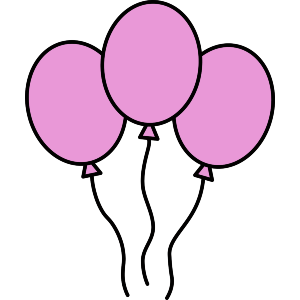 Pink ballons