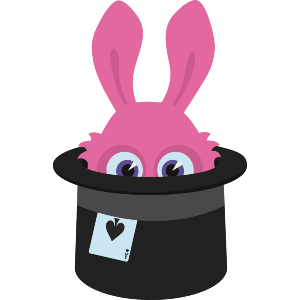 Rabbit In Magician Hat