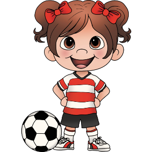 Football Player Girl