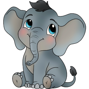 Cute Baby Elephant