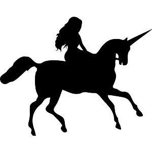 Girl and Unicorn