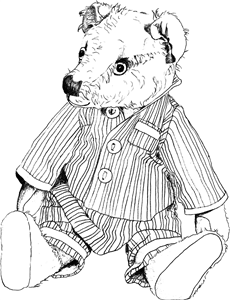 Teddy in Pyjamas