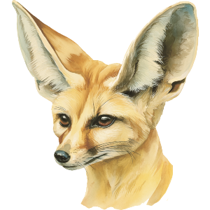 Fennec Fox Portrait