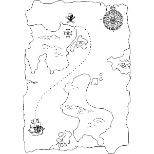 Pirate Treasure Map