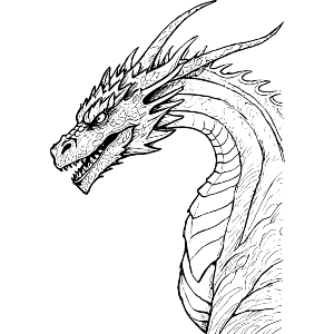 Lair Guarding Dragon