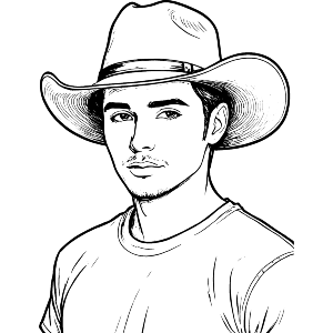 Man In Cowboy Hat