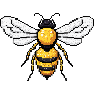 Bee Pixel Art