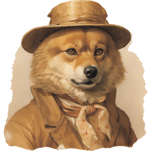 Dapper Shiba Inu