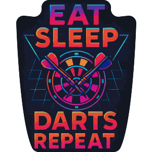 Eat Sleep Darts Repeat
