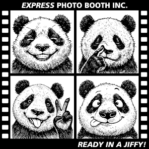 Funny Photo Booth Panda