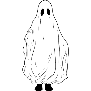 Funny Halloween Ghost