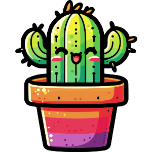 Cute Kawaii Cactus
