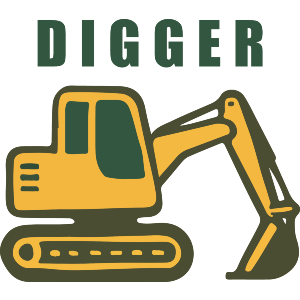 Excavator Work Vehicle