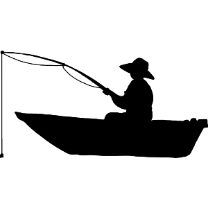 Fishing Boat Silhouette