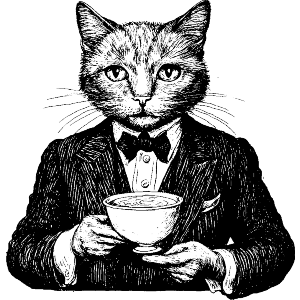 Classy Cat