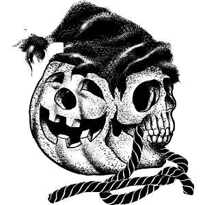 Pumpkin Skull