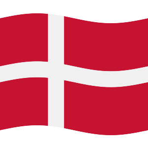Waving Danish Flag