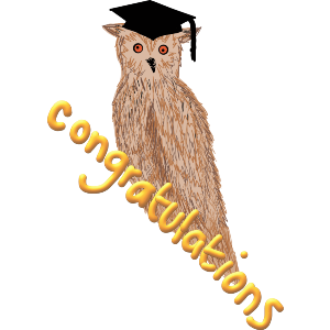 Congratulations Passing Your Degree