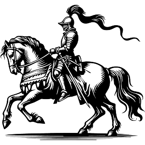 Knight On Horseback