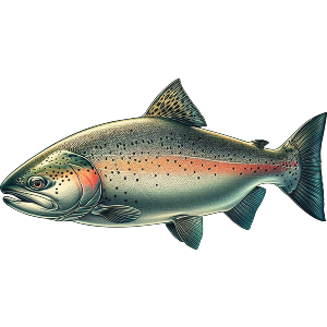 Wild Salmon Fish