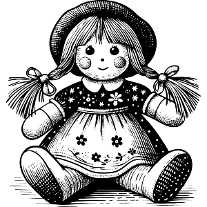Cute Rag Doll