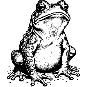 Sitting Toad