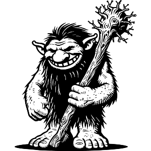 Nordic Troll With Club