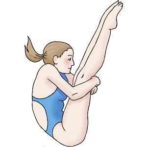 Athlete Diving