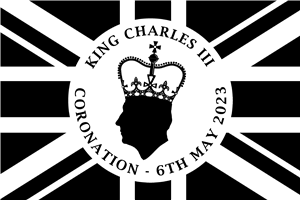 King Charles Coronation Union Jack Flag